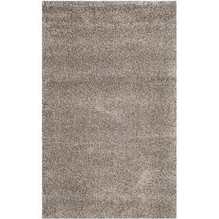 Safavieh Contemporary Rectangle Premium Shag Rug, Grey - 2 x 22 ft. SG180-8080-222